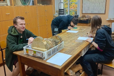 Pierwsze kroki przyszłych pilarzy z klasy II BR